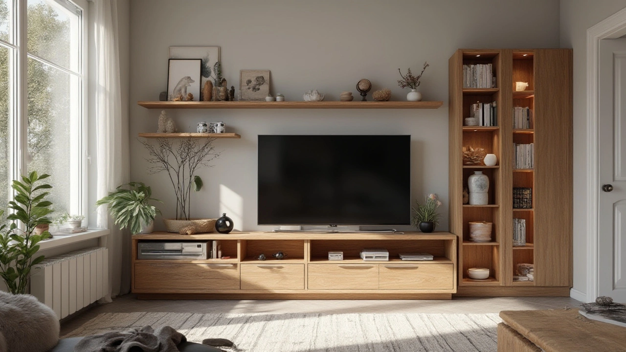 TV-Schrank: Moderne Lösungen für Fernseher im Wohnzimmer