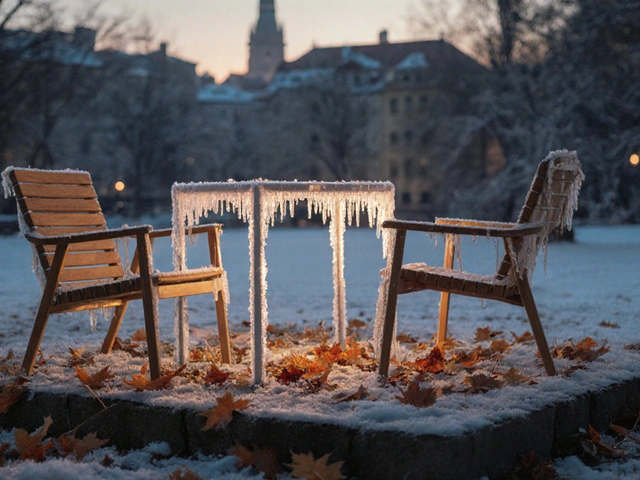 Gartenmöbel im Winter draußen lassen - Was Sie beachten müssen