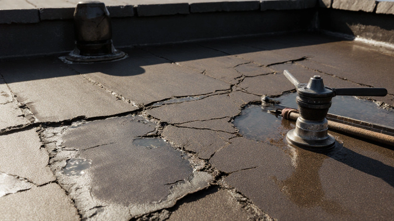 Flachdachabdichtung erneuern: EPDM, Bitumen oder Flüssigkunststoff - welches Material ist das beste?