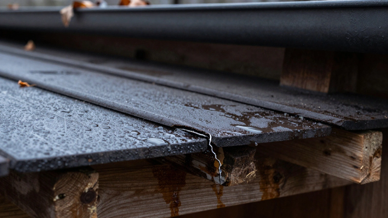 Undichte Dächer: Wasserschäden erkennen und richtig reparieren