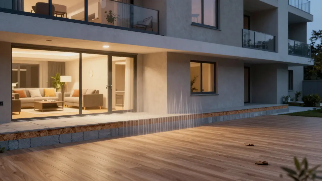 Trittschalldämmung unterm Laminat: So bleibt es ruhig im Mehrfamilienhaus