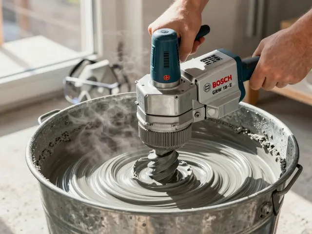 Mörtelmischer und Rührwerke: Der ultimative Vergleich für Putz, Estrich und Spachtel