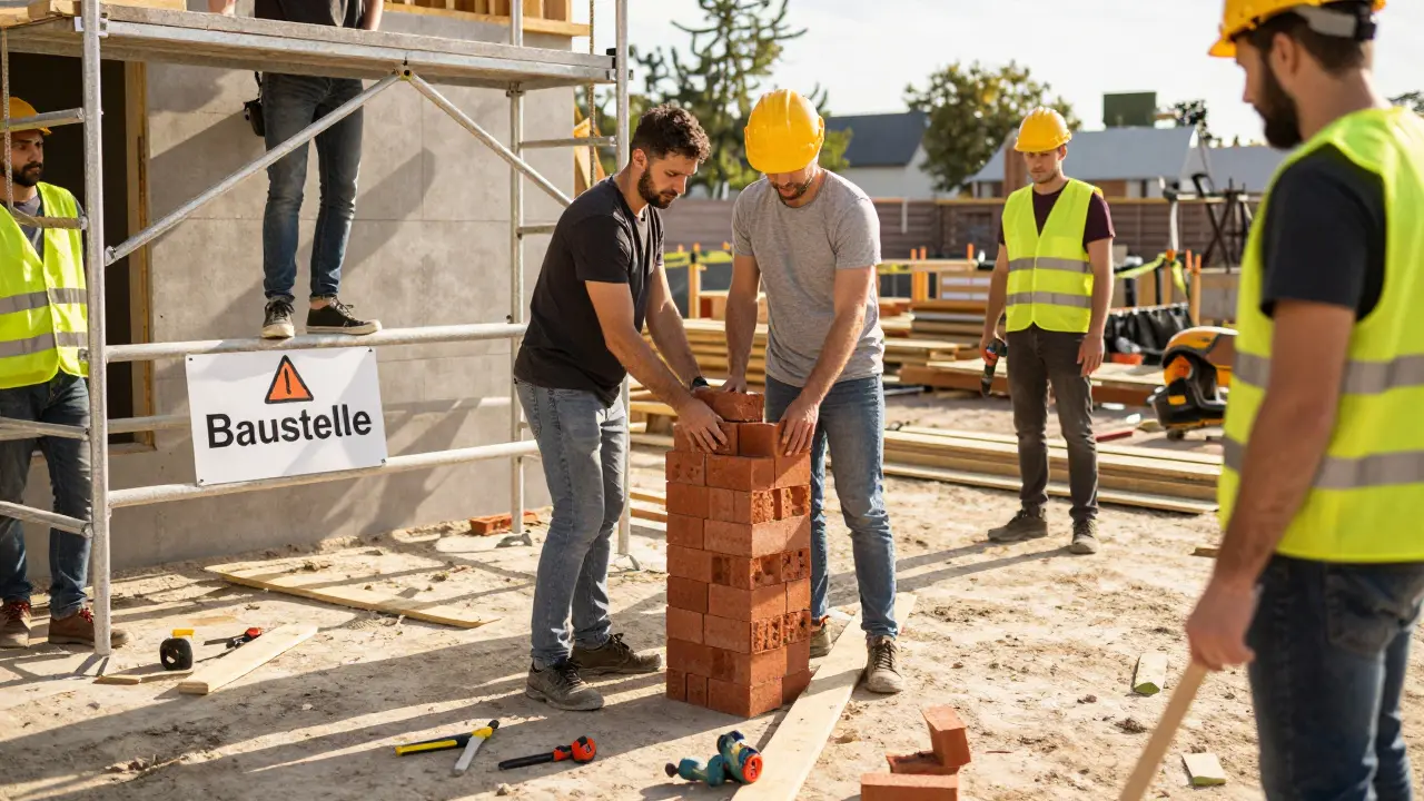 Versicherungsschutz auf Privatbaustellen: Haftpflicht und Unfallversicherung für Eigenleistung