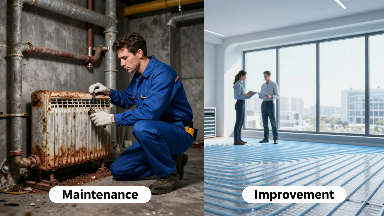 Vergleich: Reparatur alter Heizung vs. moderne Dämmung als Investition