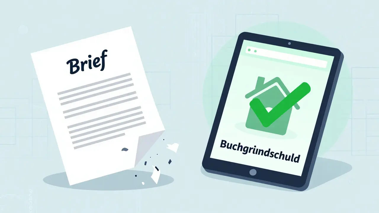 Digitalisierung der Grundschuld: Vom Papier zum digitalen Eintrag