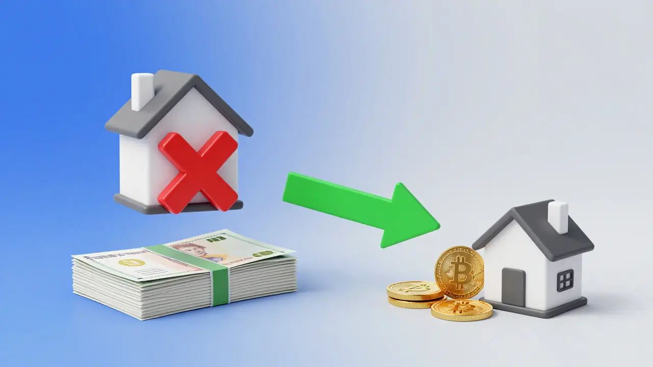 Konzeptgrafik zur steuerlichen Verrechnung von Immobilienverlusten