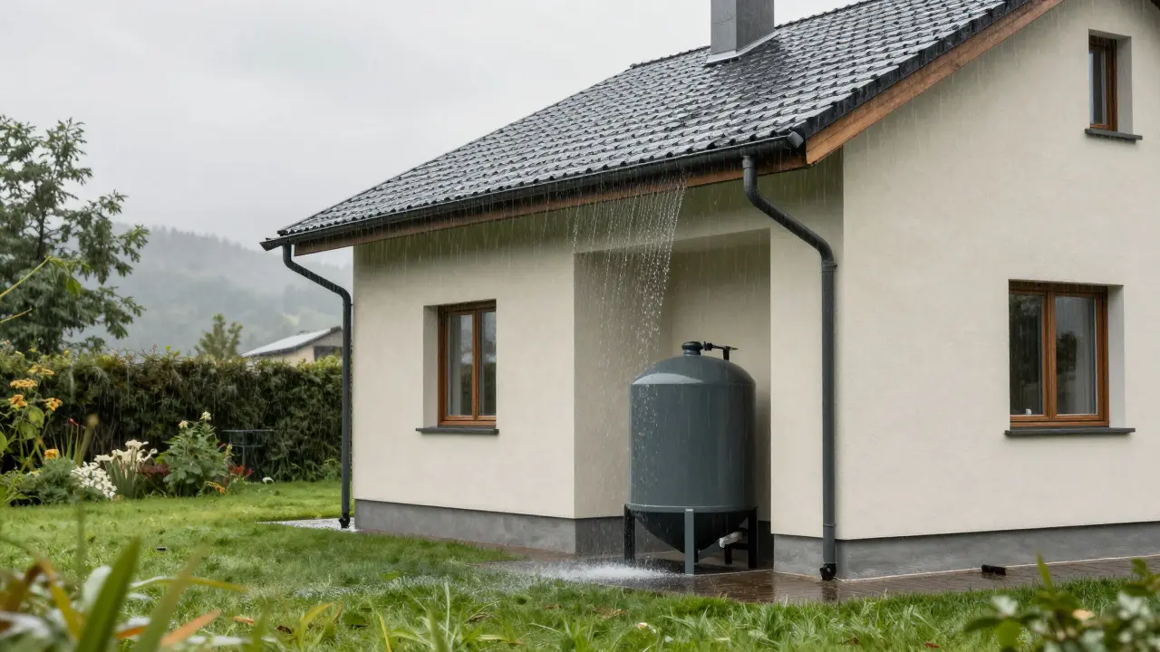 Regenwassernutzung am Haus: Kosten, Systeme und Amortisationszeit im Check