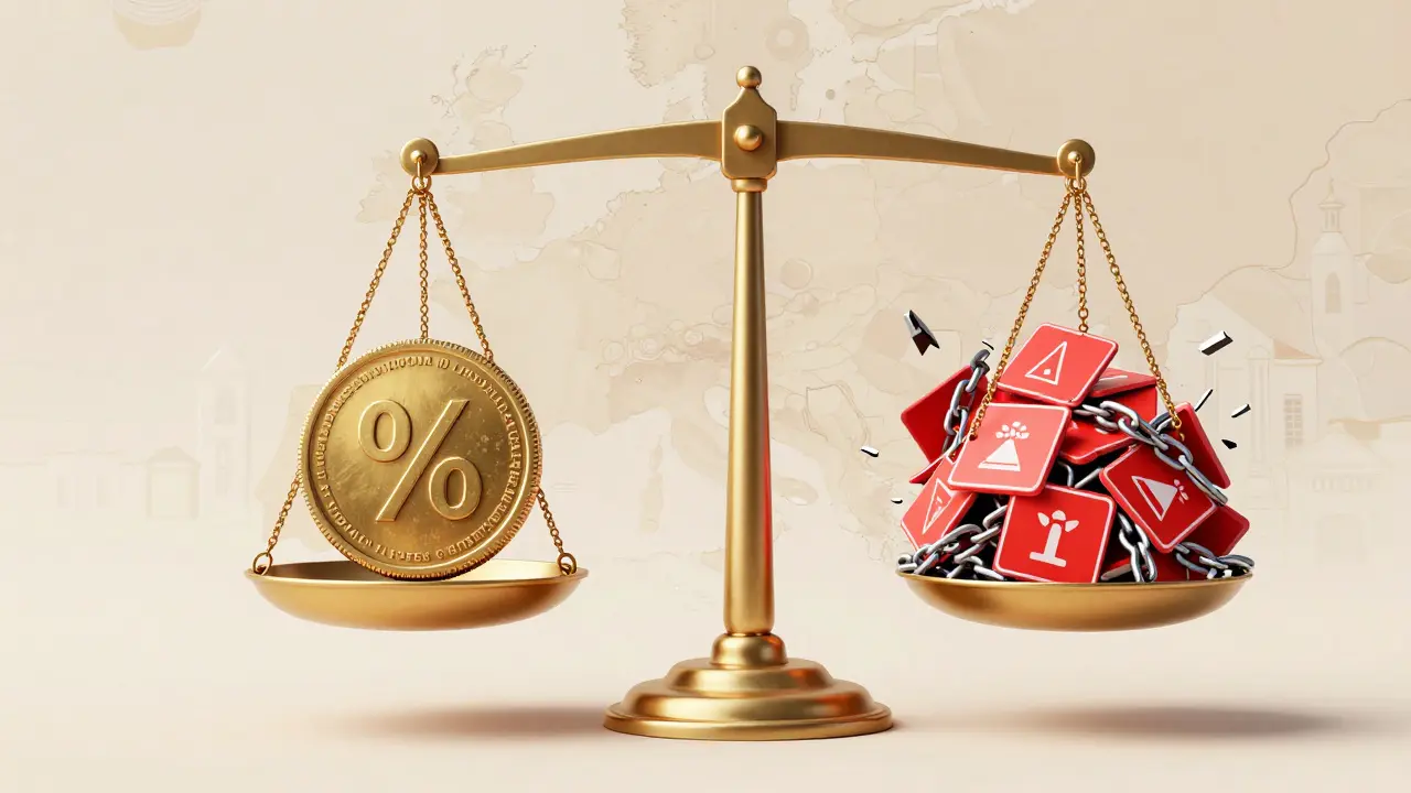 Waage zeigt Kosten des Gutachtens im Vergleich zu finanziellen Verlusten
