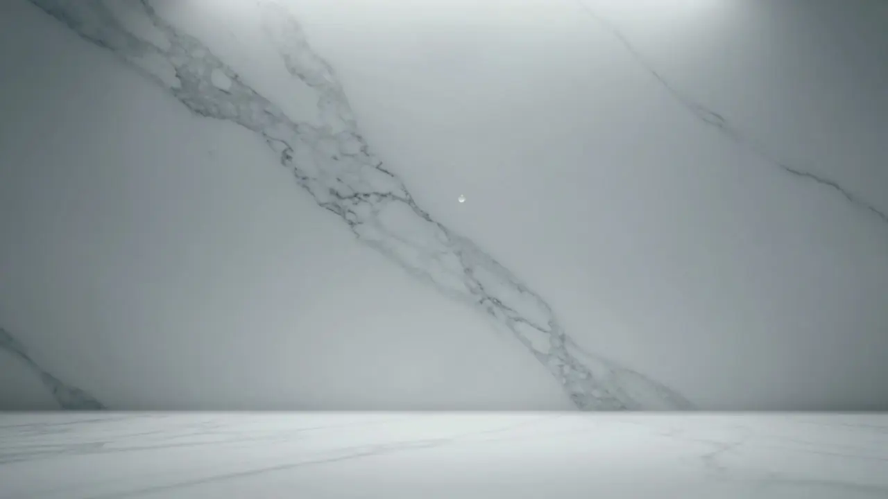 Marmorwand mit Zitronentropfen, symbolisiert Säureempfindlichkeit