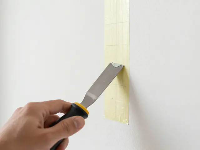 Saubere Kanten streichen: Präzises Abkleben und Streichen für perfekte Übergänge