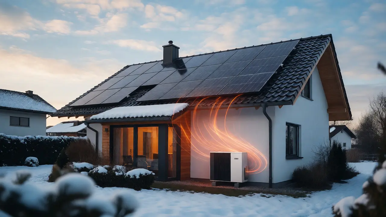 Photovoltaik und Wärmepumpe kombinieren: So sparen Sie Stromkosten