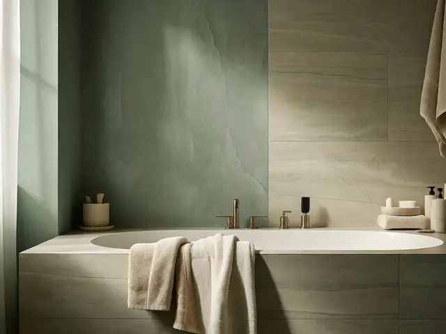 Badezimmer als Spa: Farben, Licht und Materialien für maximale Entspannung