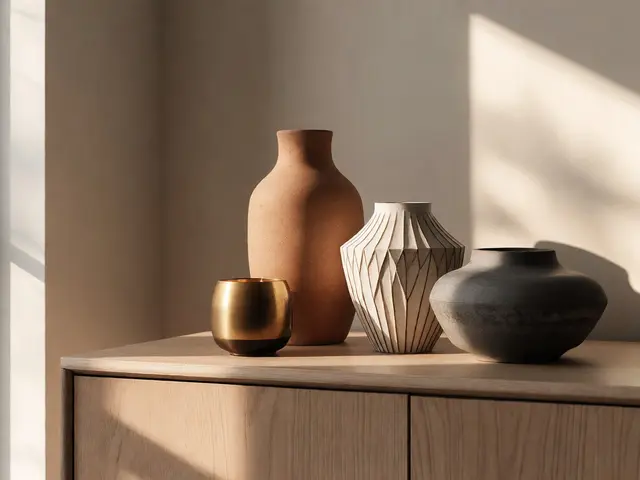 Wohnzimmer Deko kombinieren: So stylen Sie Vasen, Kissen und Accessoires