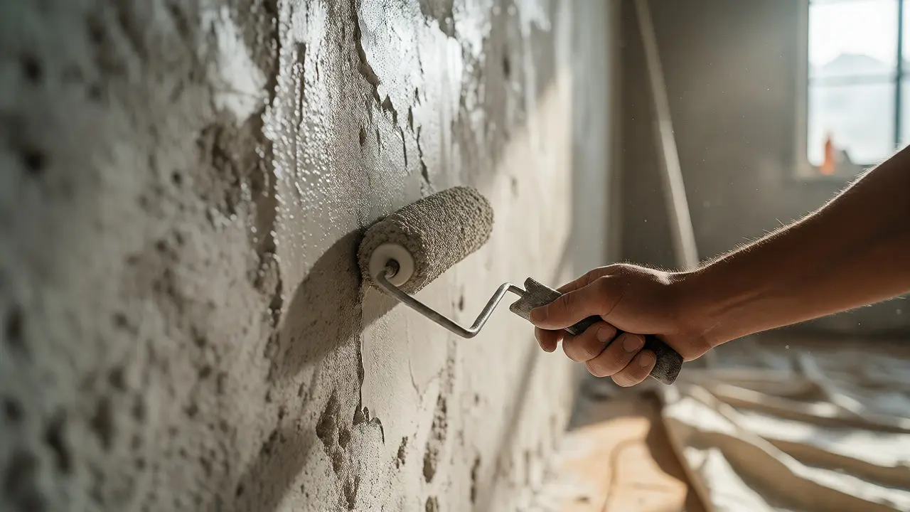 Wandputz auftragen: Profi-Oberflächenfinish im Innenraum